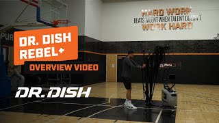 Complete Overview of the Dr Dish Rebel Basketball Shooting Machine [upl. by Ameen]