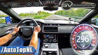 600HP Range Rover Velar SV Manhart TOP SPEED on AUTOBAHN by AutoTopNL [upl. by Damahom146]