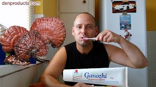 DXN Ganozhi multipurpose toothpaste with Reishi medicinal mushroom [upl. by Yesdnyl]