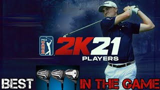 PGA TOUR 2K21  Best Clubs In The Game Hit More Fairways  Greens [upl. by Schilling897]