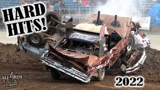 Demolition Derby HARD HITS 2022 [upl. by Hjerpe513]