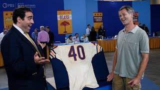 Preview Gale Sayers gameworn jersey ca 1969  Vintage Mobile  ANTIQUES ROADSHOW  PBS [upl. by Johnny625]