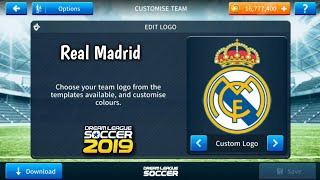 How To Import Real Madrid Logo And Kits In Dream League Soccer 2019 [upl. by Loughlin]