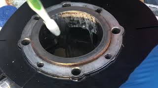 Removing Aluminum from Cylinder Bore using Muriatic Acid [upl. by Canon424]