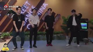 Street Dance of China 3 Wang Yibo Lay Zhang Jackson Wang and Wallace Chung Dance Off [upl. by Phedra625]