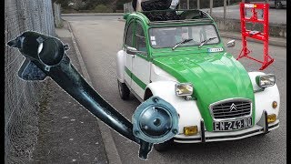 2CV démonter un bras de suspenssion avant  citroën 2CV [upl. by Nyliram]