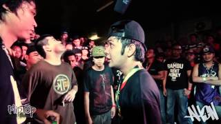 FlipTop  Tipsy D vs Icaruz [upl. by Aicnarf]