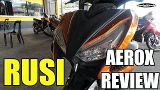 RUSI AEROX RAPID 150 FULL REVIEW PHILIPPINES 4K [upl. by Hunley172]