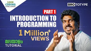 Part 1  Introduction To Programming  C Programming Malayalam Tutorial [upl. by Kinney]