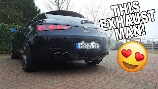 Alfa Romeo Brera 22 JTS 16V Supersprint EXHAUST SOUND [upl. by Elbag]