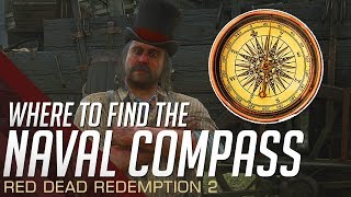 Red Dead Redemption 2  Where To Find The Naval Compass Camp Item Request  Pearson [upl. by Tivad]