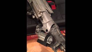 Range Rover steering column disassembly tutorial [upl. by Hadias]