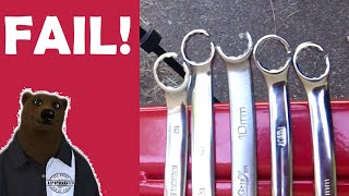 Best Box Wrench 16 Wrenches Tested to Failure [upl. by Attlee]