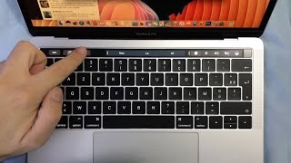 Test MacBook Pro 13 pouces avec Touch Bar [upl. by Baxie]