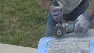 How to Cut amp Polish Granite Countertop DIY  Undermount Sink [upl. by Alag]