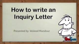 Inquiry Letter in Just 2 mins [upl. by Jobi]