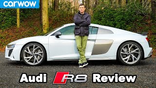 Audi R8 V10 review see how quick it really is [upl. by Uhile565]