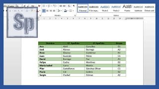 Word  Crear y editar tablas en Word Tutorial en español HD [upl. by Goddord581]