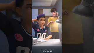 Cartoon reels Anime funny moments leerguoguo cuteseries [upl. by Retxab]