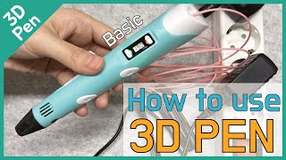 How to use basic 3D pen [upl. by Longwood621]