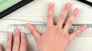 How to Measure Hand Size [upl. by Ardnic]