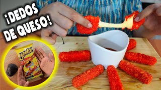 Dedos de Queso con CHETOS FLAMIN HOT  2020 [upl. by Lionello801]