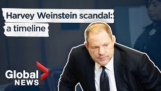 The fall of Harvey Weinstein How the scandal unfolded [upl. by Eeznyl]