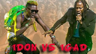 FULL PERFORMANCES SHATTA WALE amp STONEBWOY  GHUNITECONCERT  1DON vs 1GAD [upl. by Dleifyar]