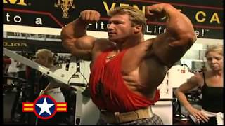 Gunter Schlierkamp Shoulders Workout For 2000 Mr Olympia YouTube 720p [upl. by Eylk]