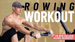 The PERFECT BEGINNER Rowing Workout [upl. by Bushey]