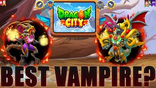 DRAGON CITY VAMPIRE Tier Listability analysis [upl. by Adnawat]