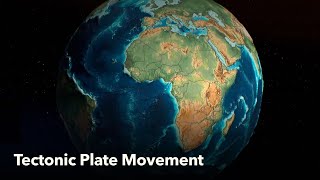 Animated Maps Tectonic Plate Movement [upl. by Yme]