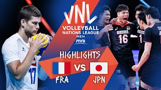 FRA vs JPN  Highlights Week 2  Mens VNL 2021 [upl. by Bonaparte300]