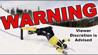 INSANE Snowboarding Crashes Compilation [upl. by Takeo508]