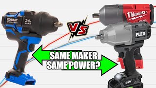 Kobalt XTR Impact Wrench on the Dyno vs Flex amp M18 High Torques [upl. by Assil]