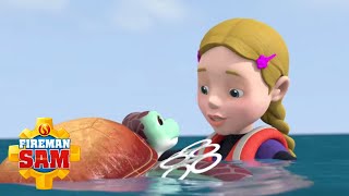 Hannah helps the seaturtle  Season 12 Takeover  Fireman Sam Official [upl. by Deppy]