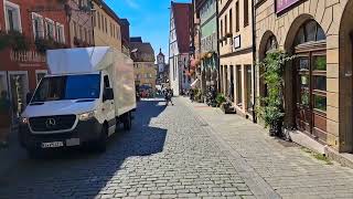 Rothenburg ob der Tauber walking tour1 [upl. by Halima]