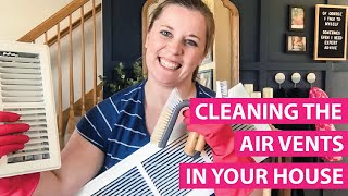 How To Clean Air Vents [upl. by Gosser]