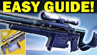 Destiny 2 How to get The CLOUDSTRIKE Exotic Sniper FAST amp EASY  Beyond Light [upl. by Cannice]