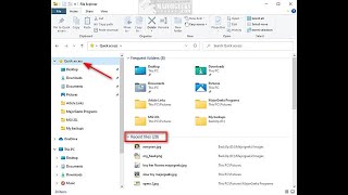 How to View Recent Files in Windows 10 [upl. by Dan]