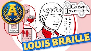 quotGreat Inventors Louis Braillequot by Adventure Academy [upl. by Henn]