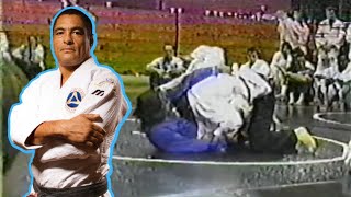 RARE Rickson Gracie Rolling With 50 People For 25 Minutes At A Seminar In Chicago 😱🔺 [upl. by Scotti]