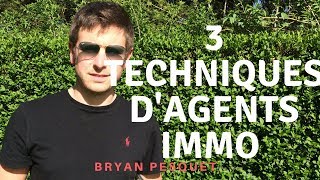 3 Techniques de Vente des AGENCES IMMOBILIERES [upl. by Hugo28]