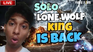 Free Fire Live 🔴 Lone Wolf King 🥴Yanva Gaming 😁 With Comeback Challenge 😂 ff freefire YanvaGaming [upl. by Auhsej]