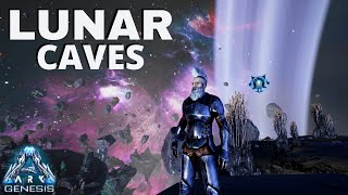 ALL Lunar Cave Locations with Build Tests  ARK  ARK Survival Evolved  Genesis [upl. by Dorothi]