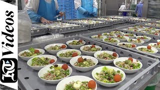 Inside the kitchen of Emirates Airline the world’s largest flying restaurant [upl. by Ednutabab]