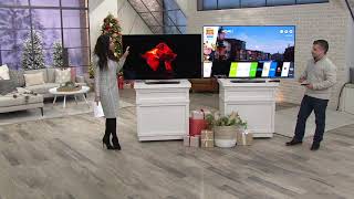 LG 55quot65quot OLED 4K Ultra HD Smart TV with App Pack on QVC [upl. by Arrik721]