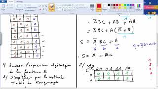 logique combinatoire  Exercice corrigé 4 [upl. by Amairam]