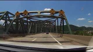 Kanawha River Bridge Charleston WV 6217 [upl. by Ida]