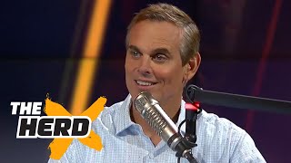 Colin Cowherd calls out Michelle Beadle she calls in to respond  THE HERD [upl. by Herra]